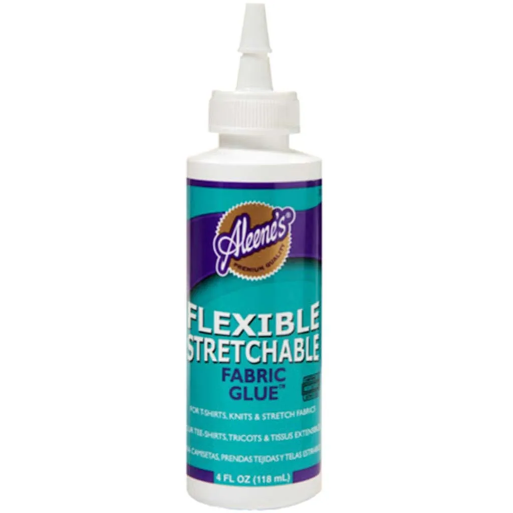 Aleene's Flexible Stretchable Fabric Glue 4oz