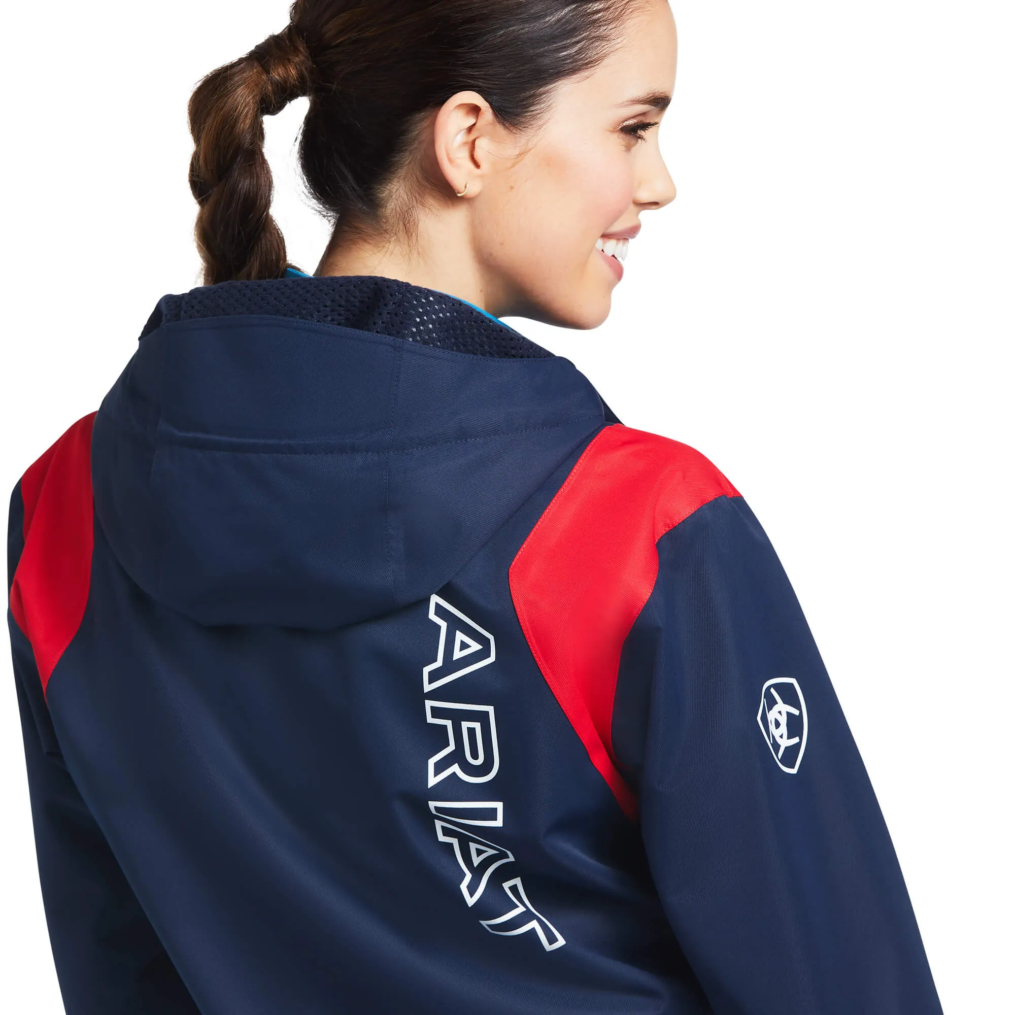 ARIAT Women's Spectator Waterproof Jacket - Team Navy