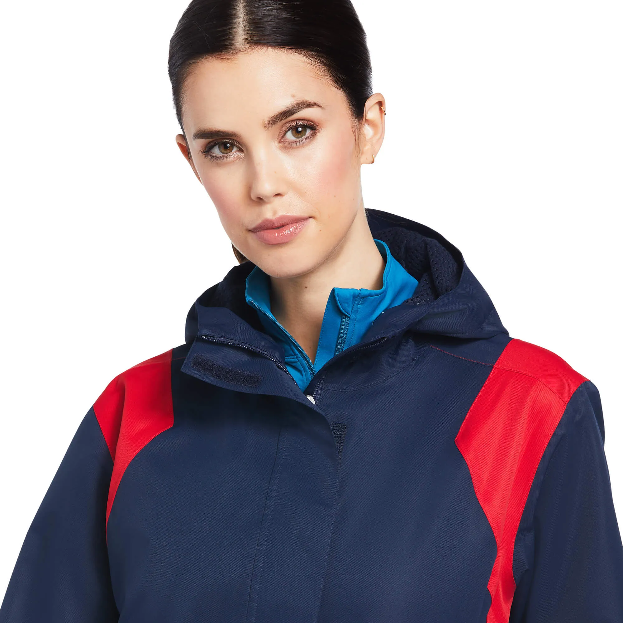 ARIAT Women's Spectator Waterproof Jacket - Team Navy