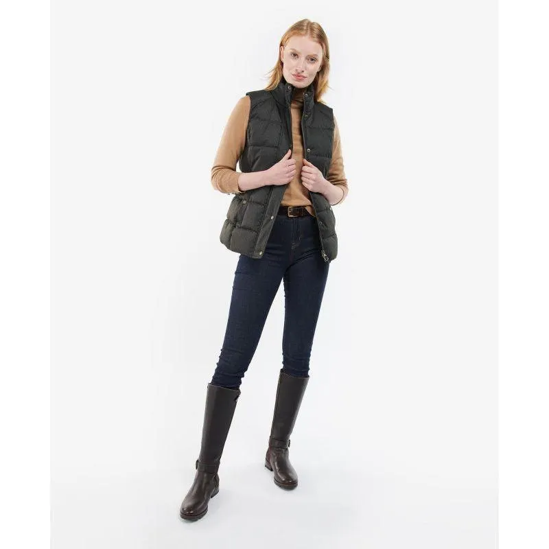 Barbour Foxglove Ladies Baffle Gilet - Olive