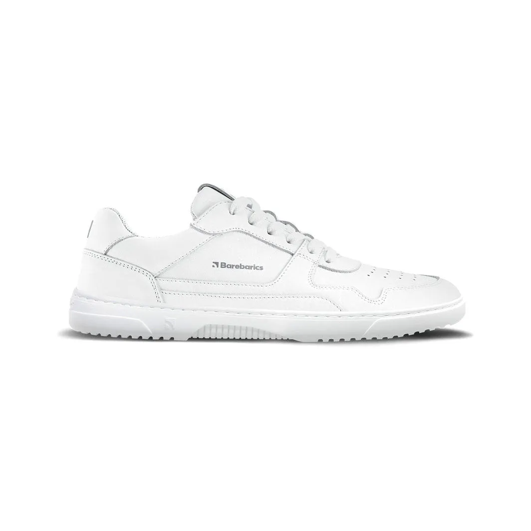 Barebarics - Zing - All White - Leather (Mens)