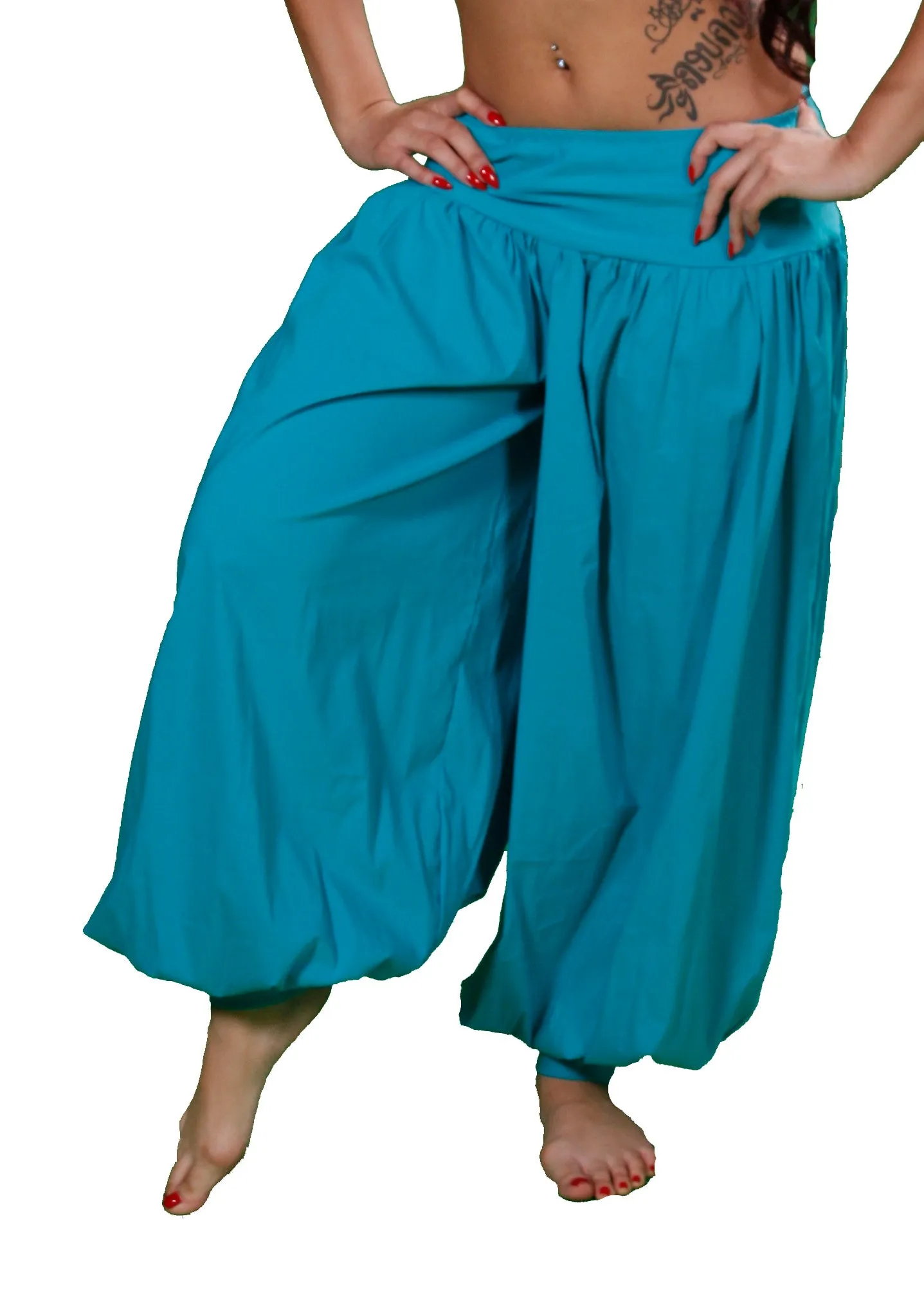 Belly Dance Cotton Harem Pants | AL'ADIN BLOOM