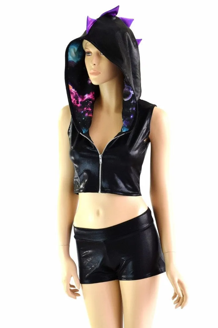 Black Mystique Dragon Hoodie Set