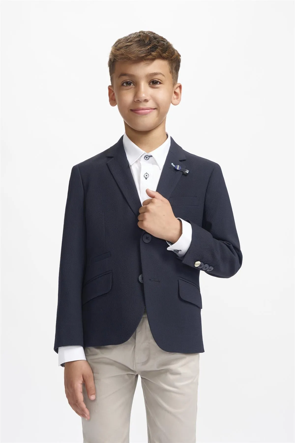 Boys Siren Navy Blazer