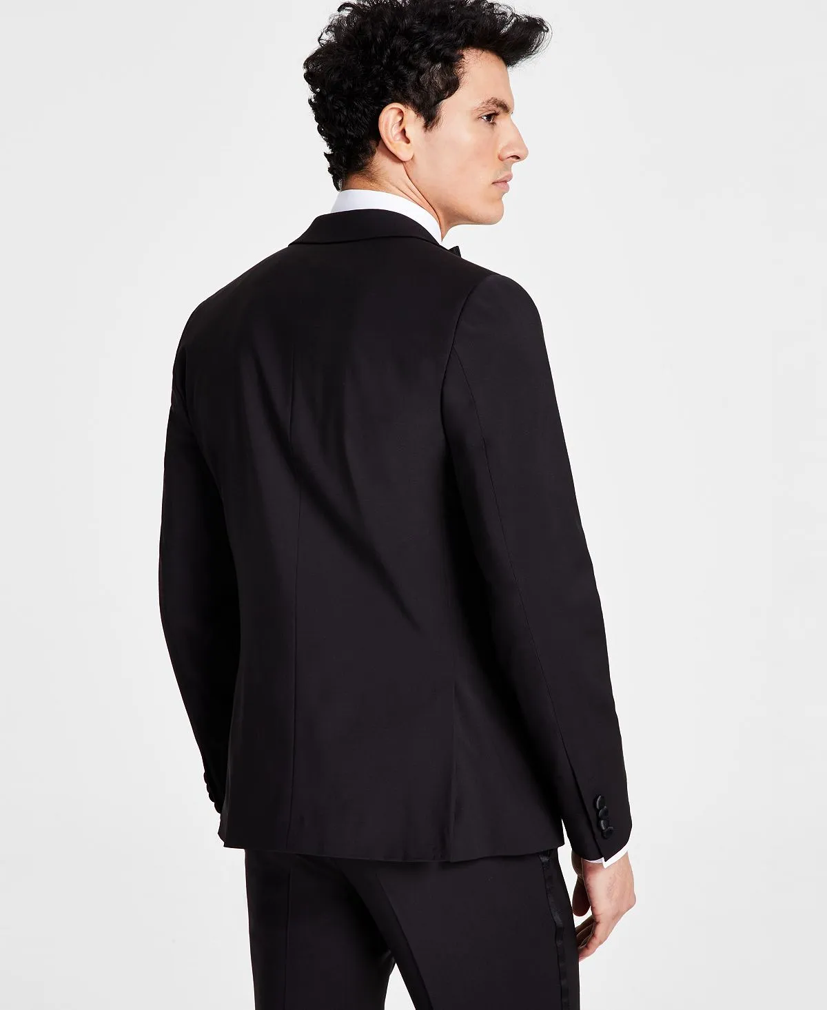 Calvin Klein Men's Slim Wool Tuxedo Jacket