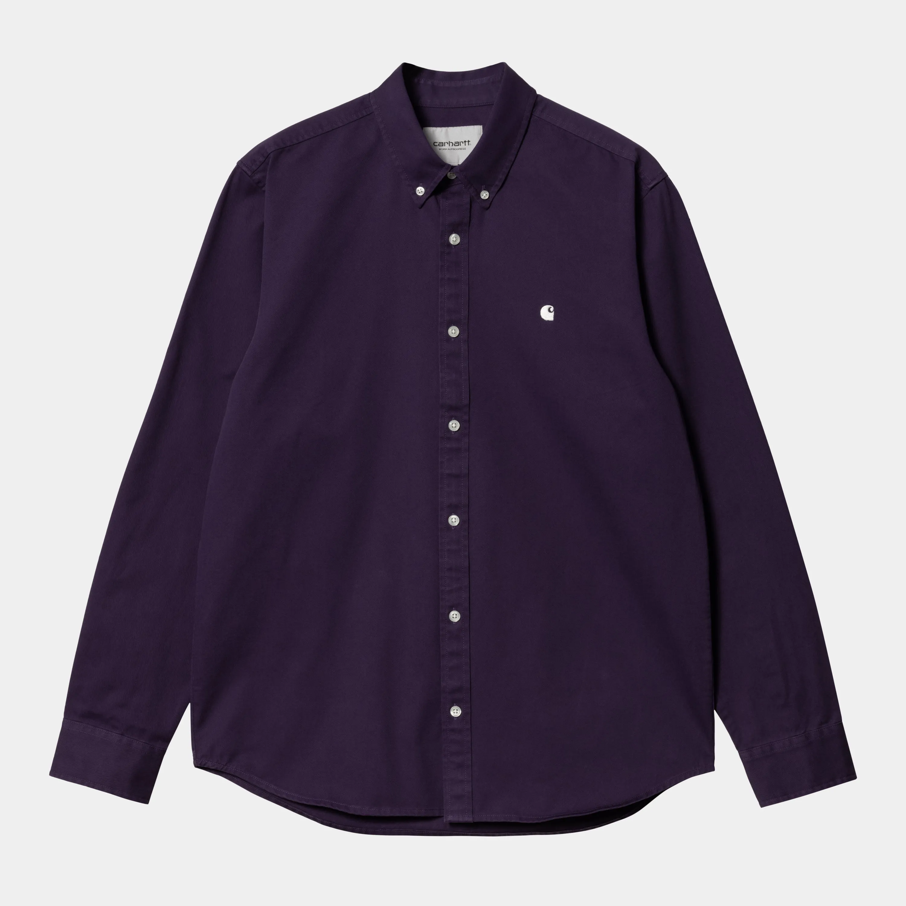 Carhartt L/S Madison Shirt - Cassis / Wax