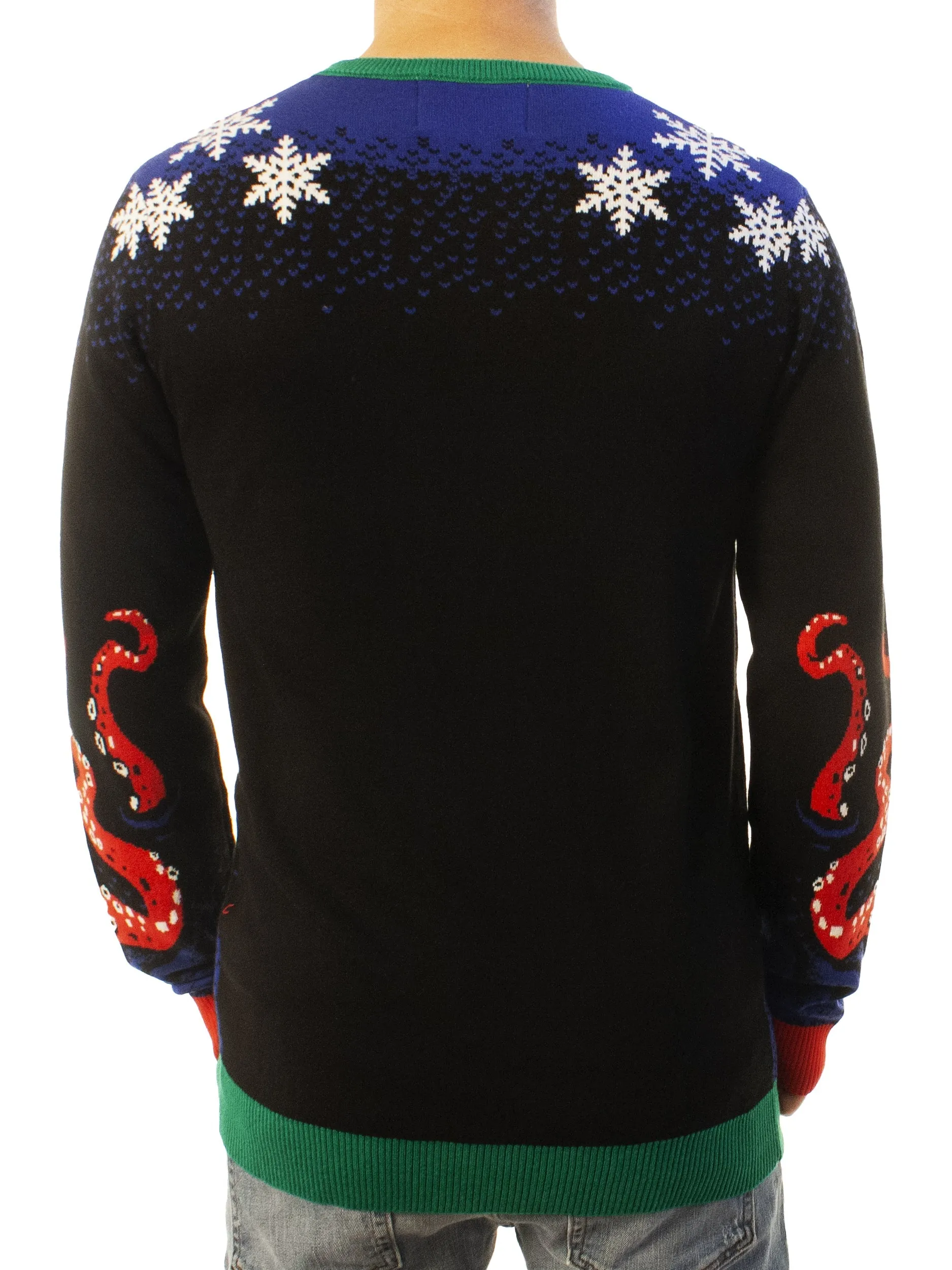 Christmas Kraken Ugly Christmas Sweater - Xmas Gifts For Him Or Her