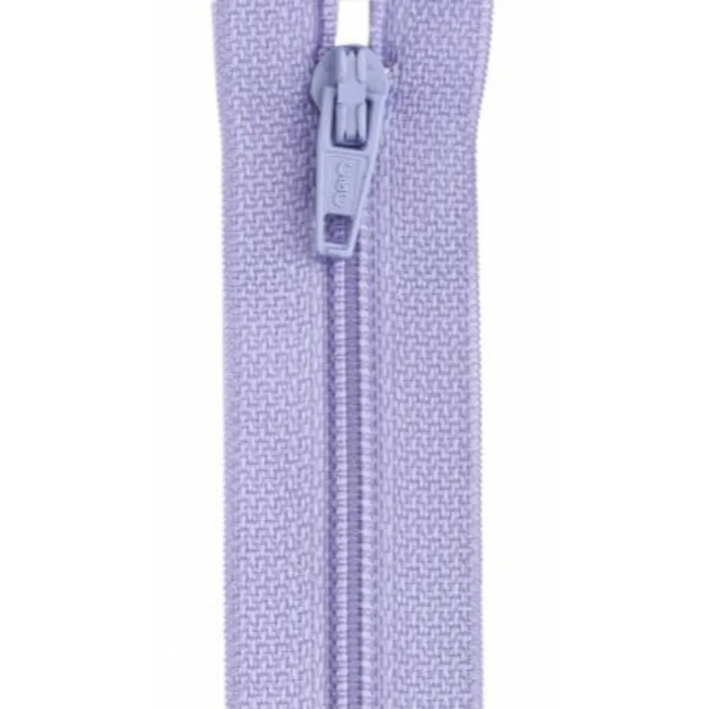 Coats All-Purpose Plastic Zipper 12in Lilac