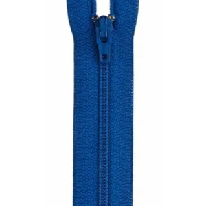 Coats All-Purpose Plastic Zipper 9in Yale Blue