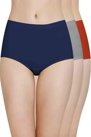 Cotton Full-Brief Solid Pack of 3