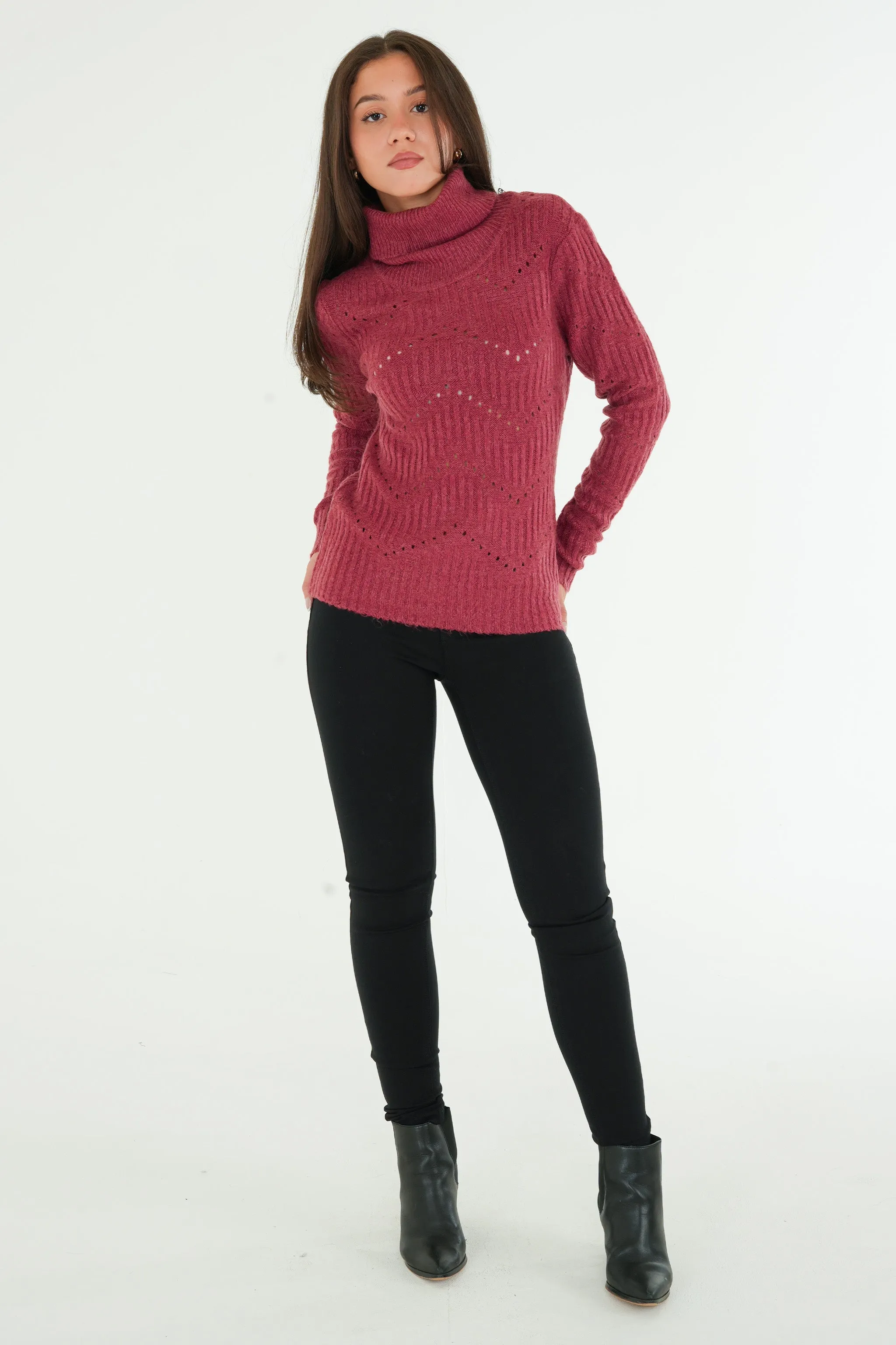 Cowl Neck Sweater