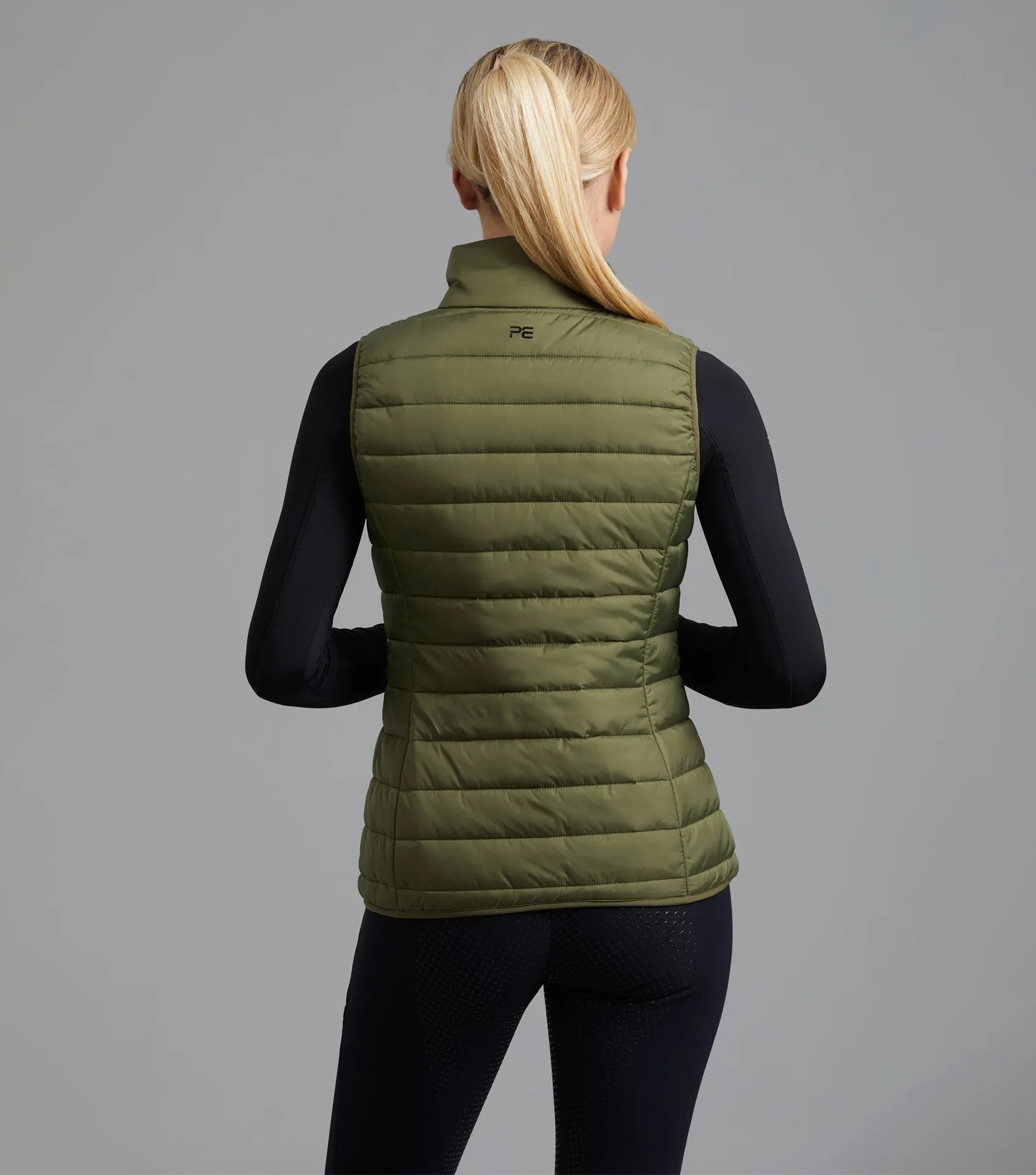 Dante Ladies Riding Gilet Olive