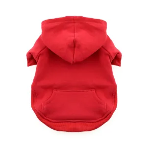 Flex Fit Hoodie in Red