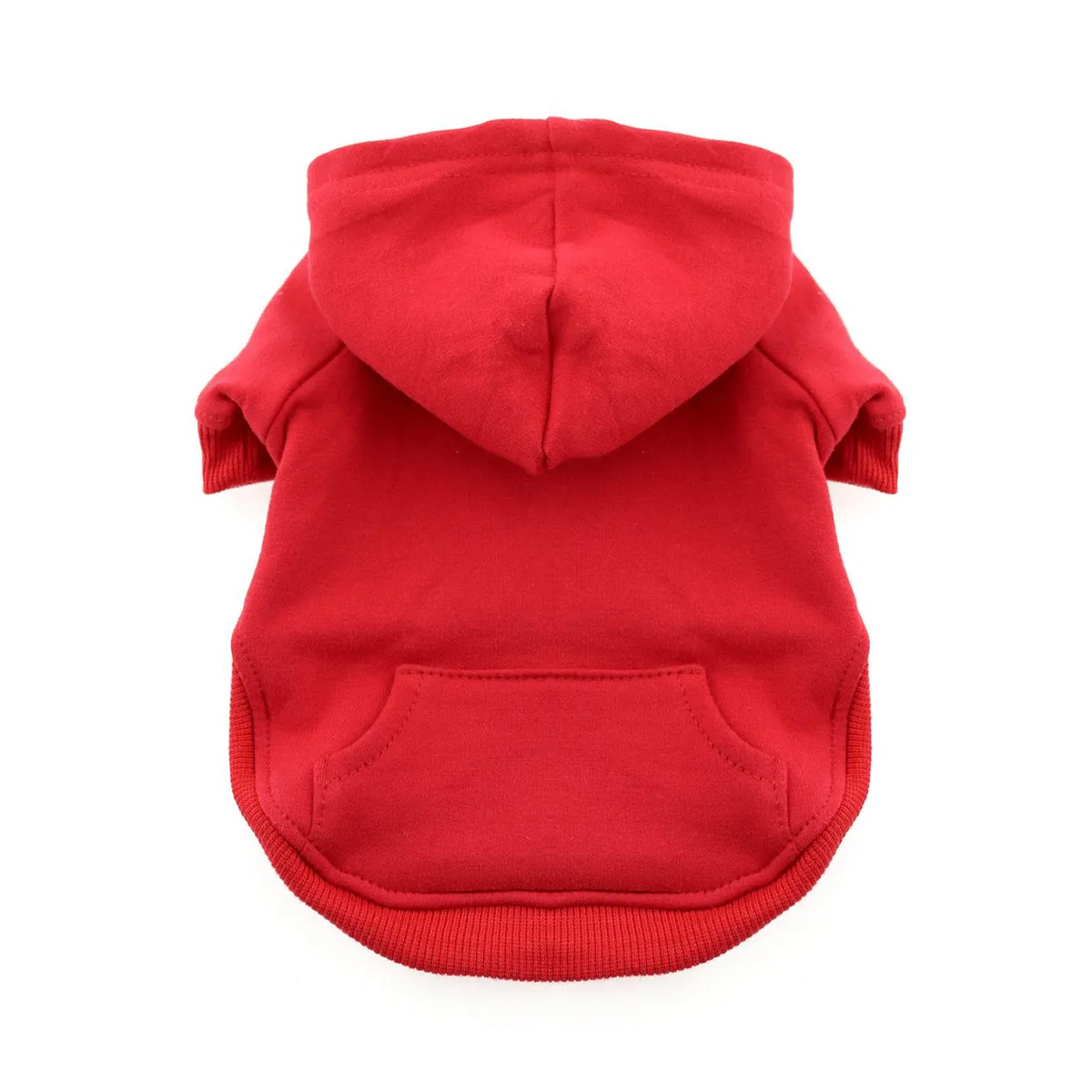 Flex Fit Hoodie in Red