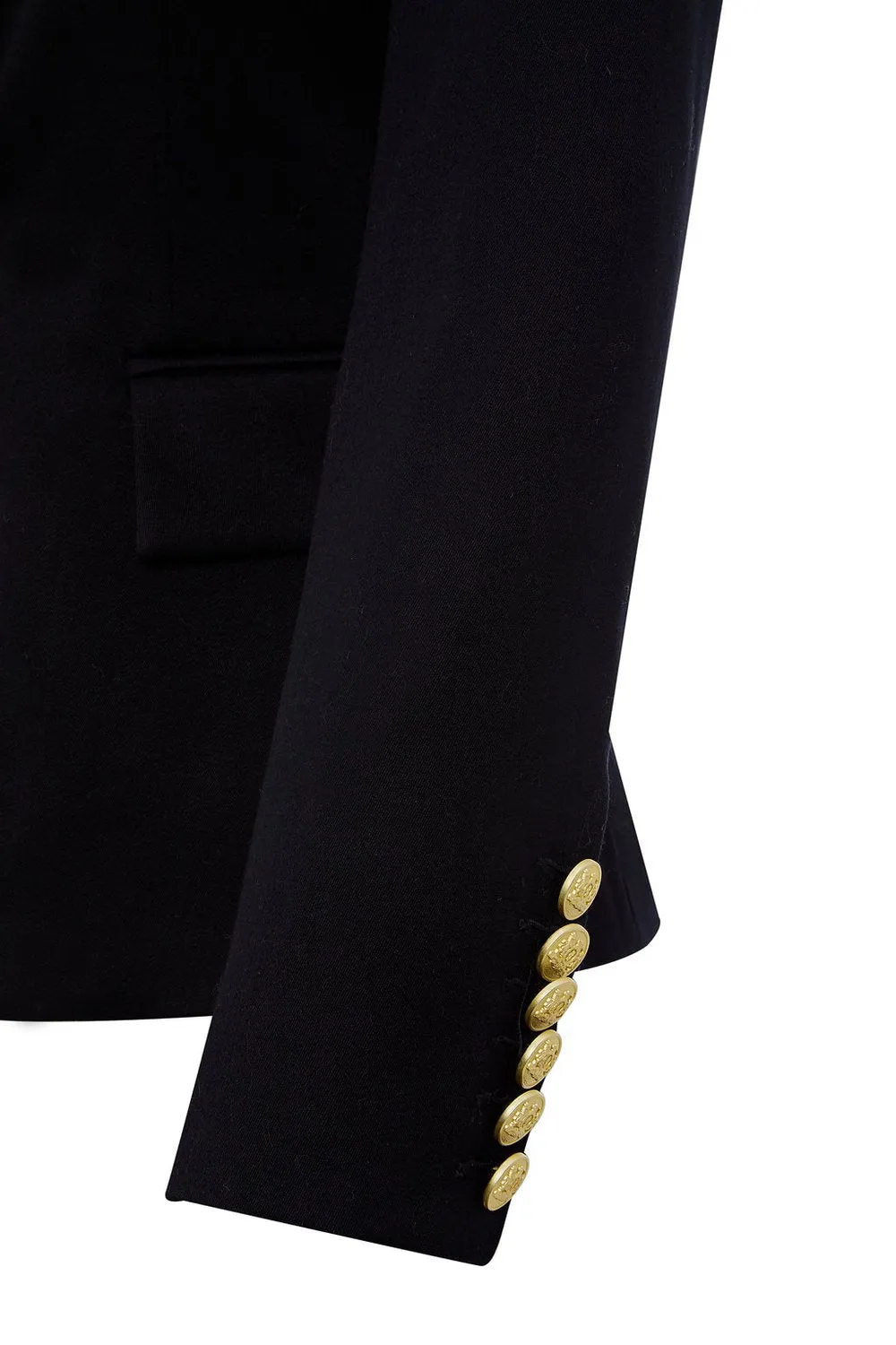 Holland Cooper Knightsbridge Ladies Blazer in Black Barathea