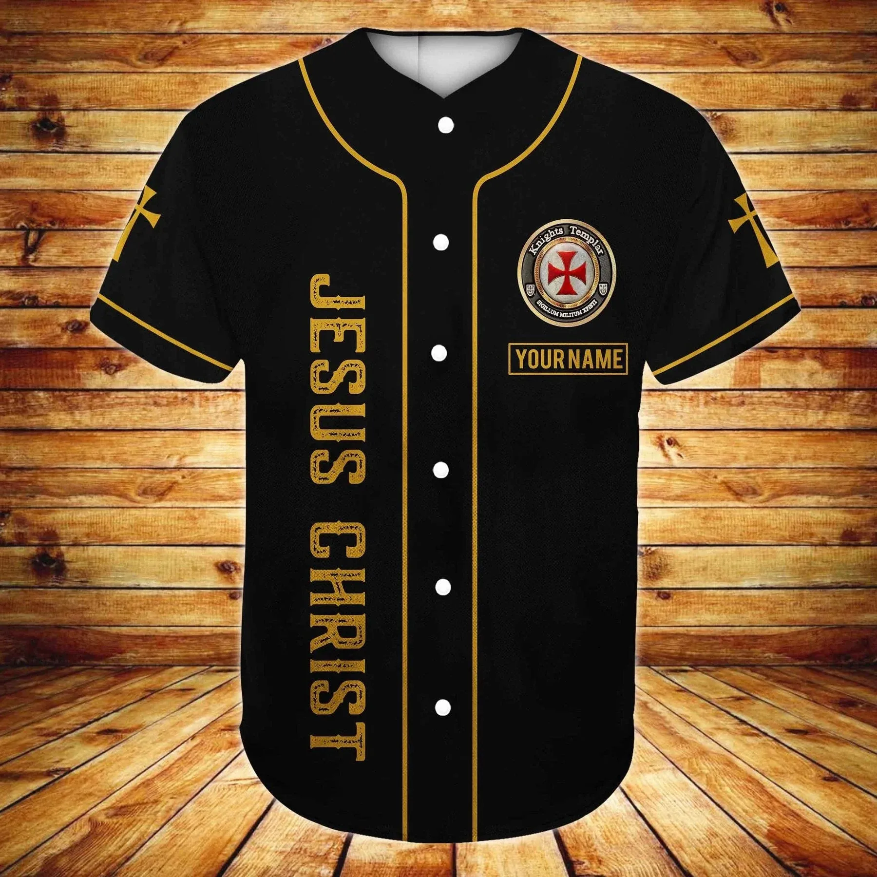 Lion My God's not dead Cross Custom Baseball Jersey - Personalized Jesus Baseball Jersey For Men and Women