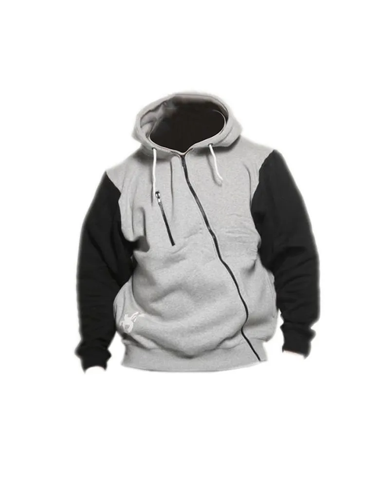 Men'S Spliced Loose Hoodies