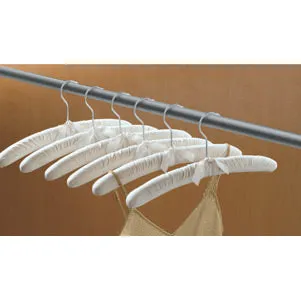 Padded Canvas Clothing Hangers