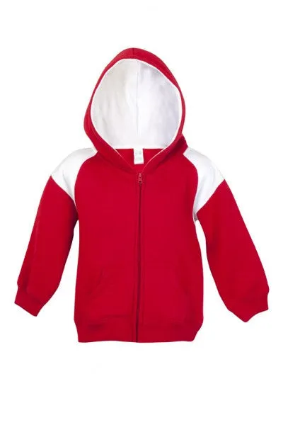 Ramo Kids Shoulder Contrast Panel Hoodies with Zipper (F335ZZ)