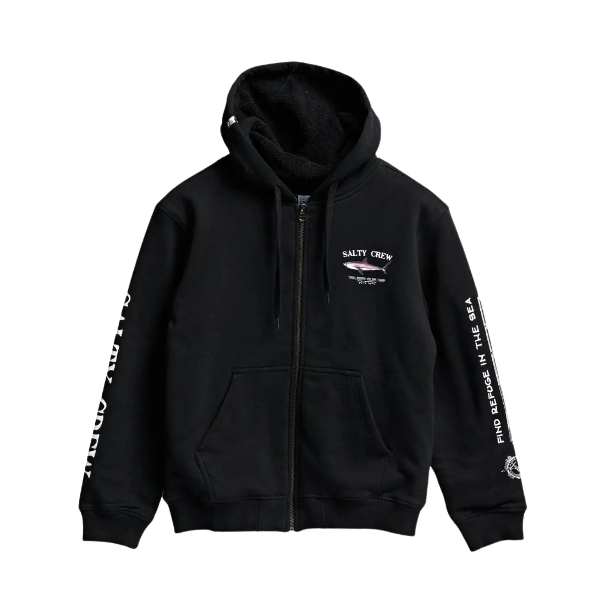 Salty Crew Bruce Boys Zip Thru Fleece