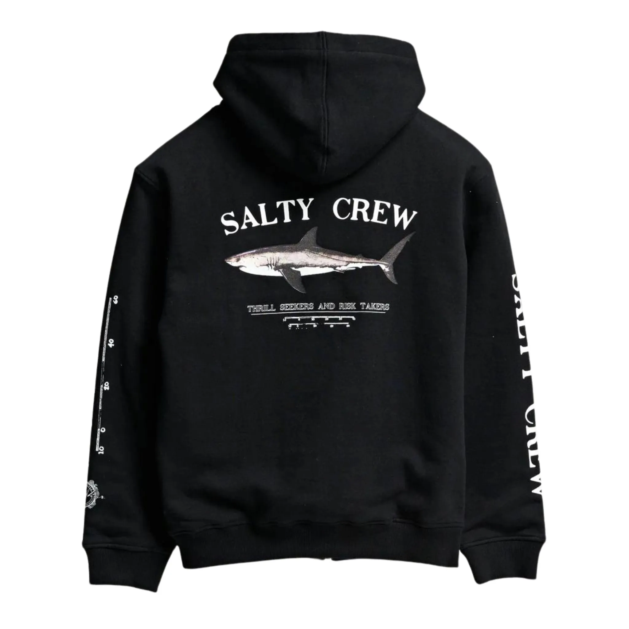 Salty Crew Bruce Boys Zip Thru Fleece