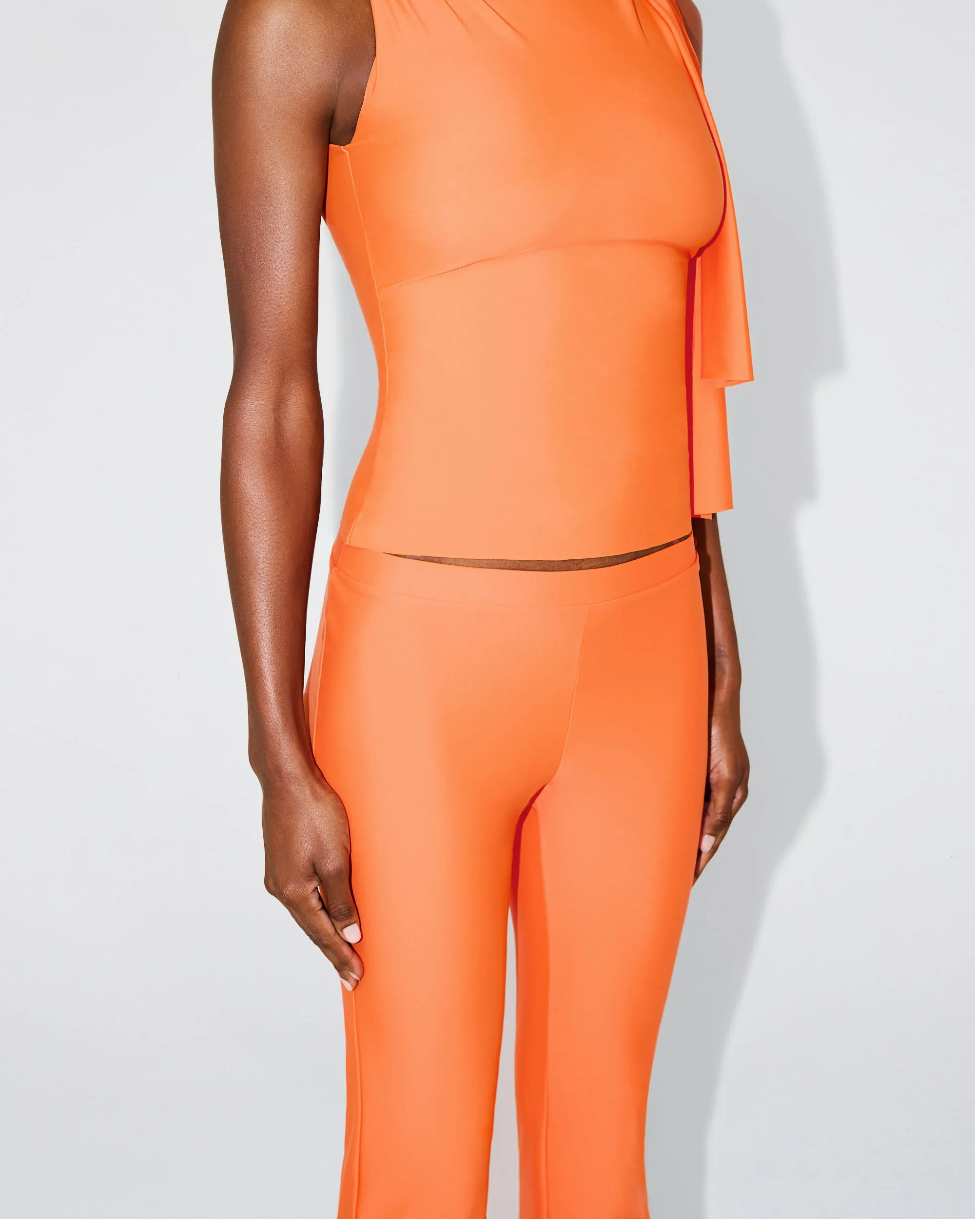 Sleek Stretch Low Rise Pant | Papaya