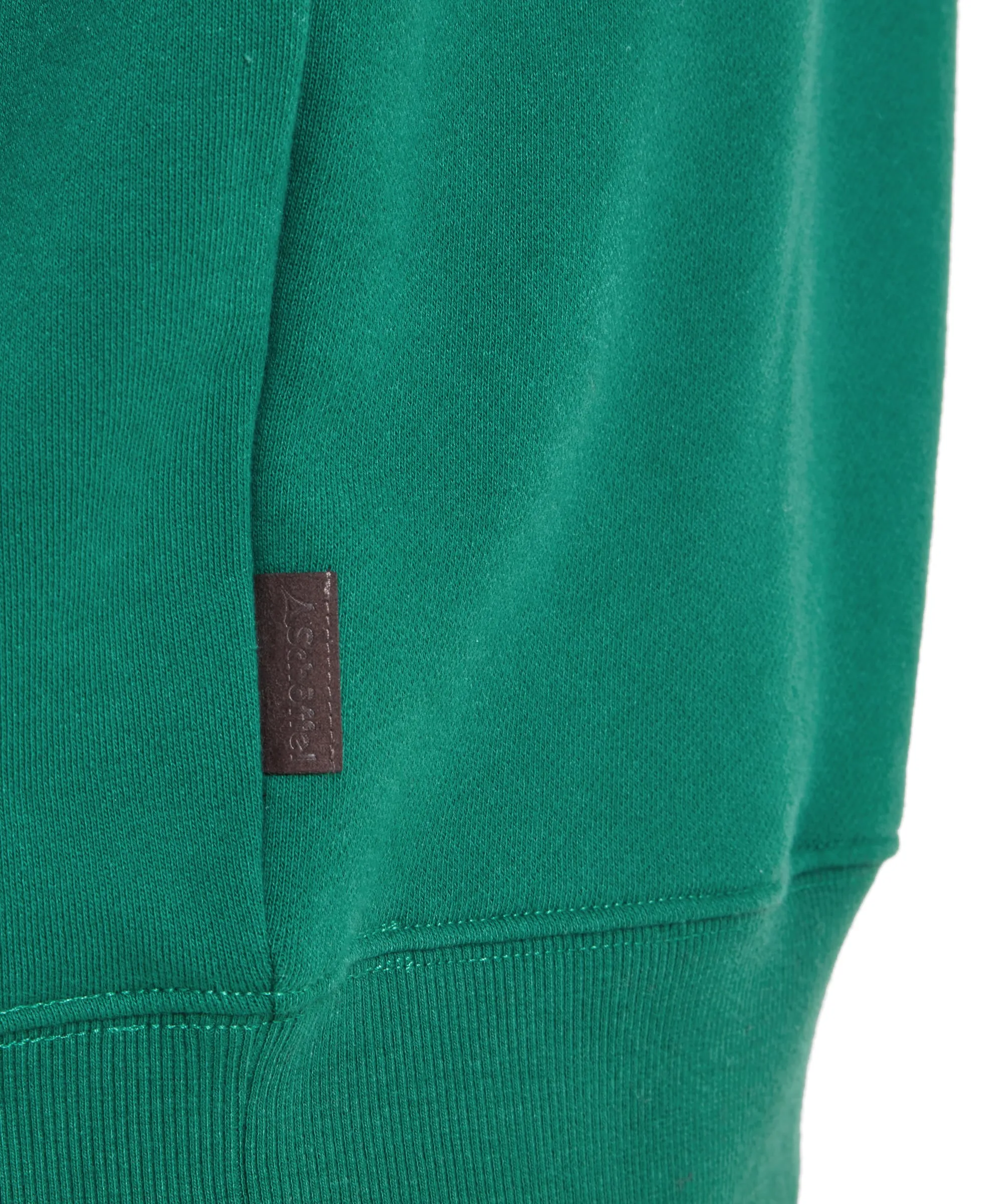 St Merryn Quarter Zip Sweatshirt - Racing Green