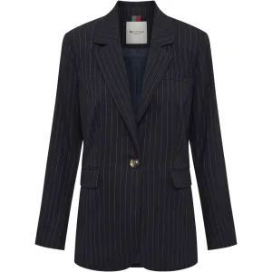 Strada Jacket - Navy Stripe