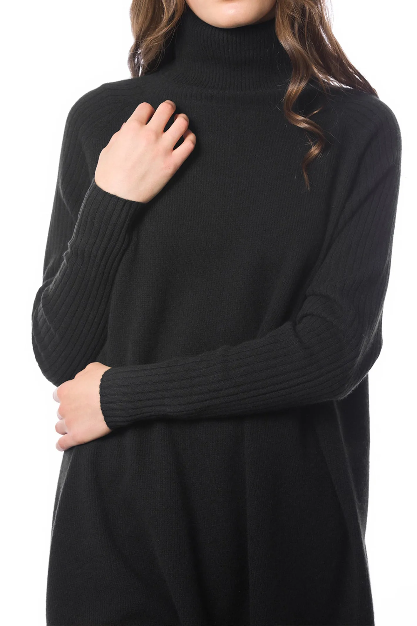 Sustainable Cashmere Longline Tunic