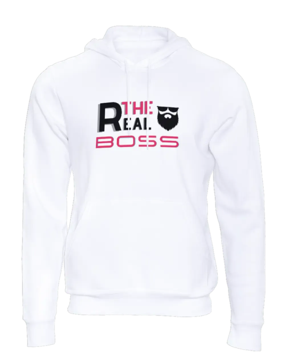 The Bearded Boss/The Real Boss Couple Hoodie