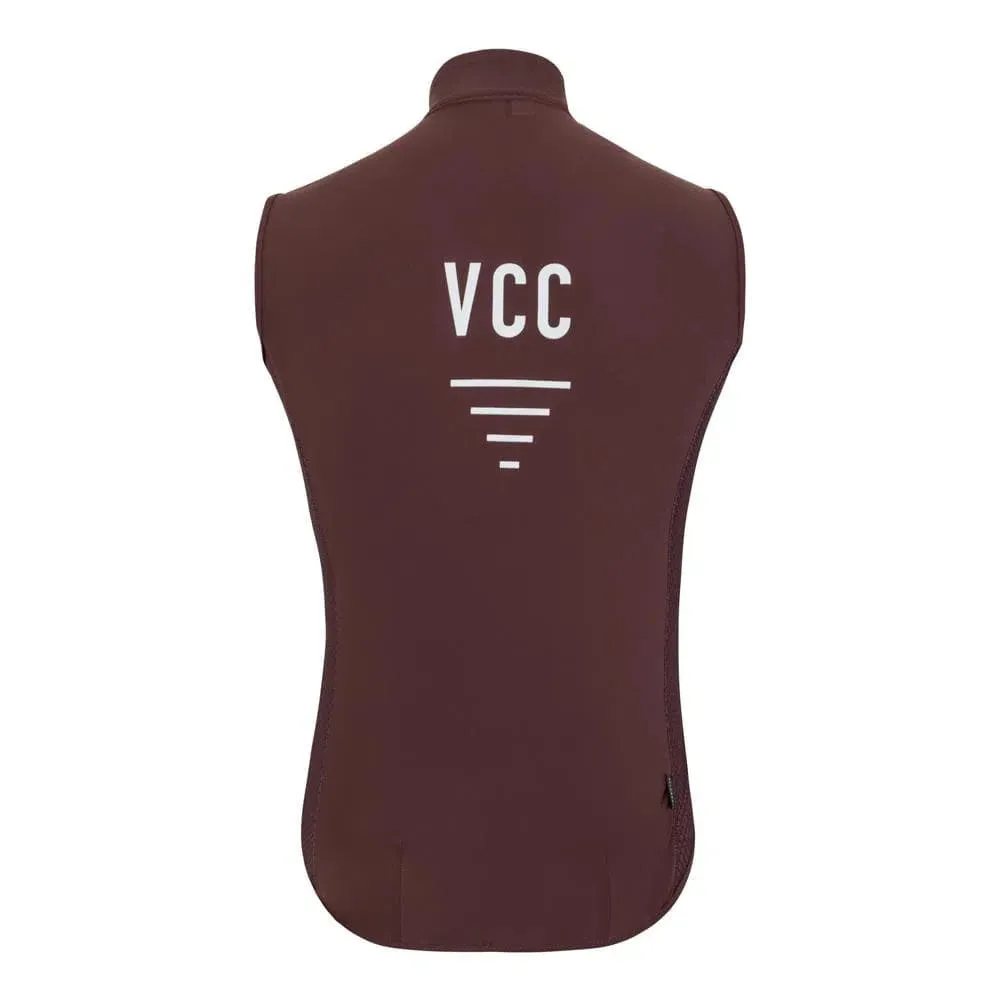 VELODROM VCC Drifter Gilet - Burgundy