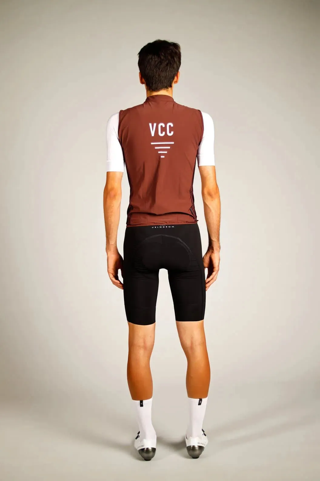 VELODROM VCC Drifter Gilet - Burgundy