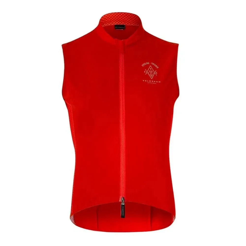 VELODROM VCC Drifter Gilet - Deep Orange