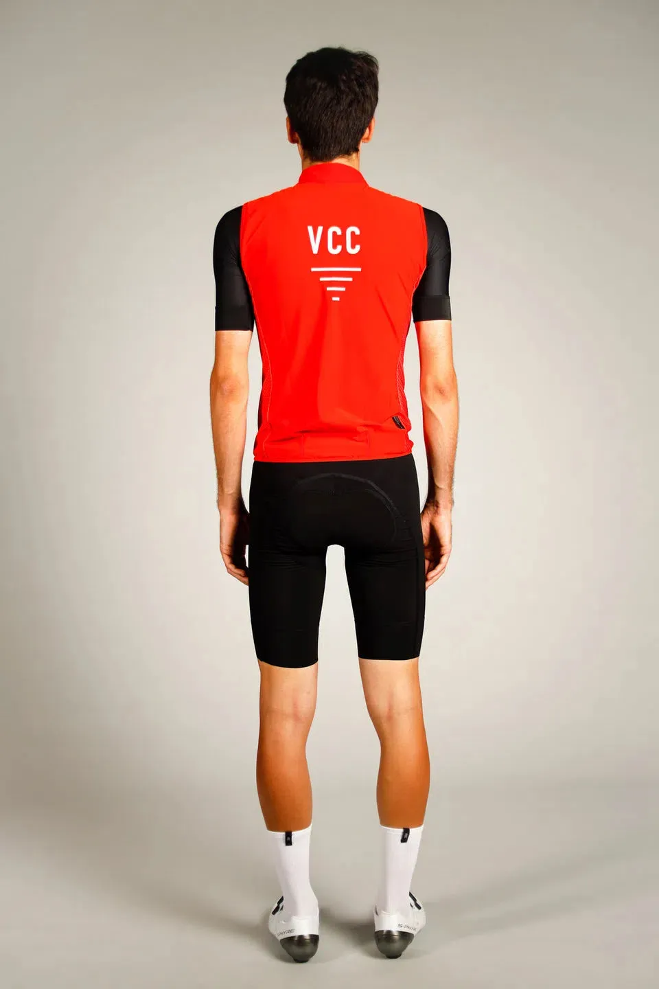 VELODROM VCC Drifter Gilet - Deep Orange