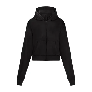 VELOUR HOODIE | SOOT